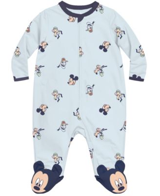 Baby Boys 2-Piece Mickey Mouse Sleep N Play Set