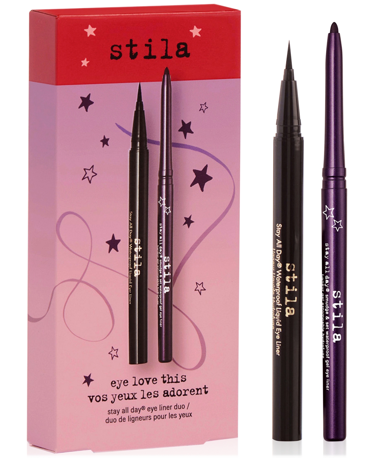 Stila 2-pc. Eye Love This Liquid And Gel Eye Liner Gift Set In Transparent