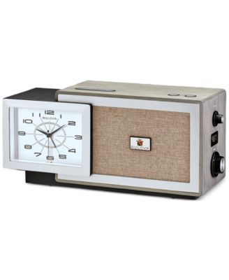 Precision Tone Silver Clock Radio