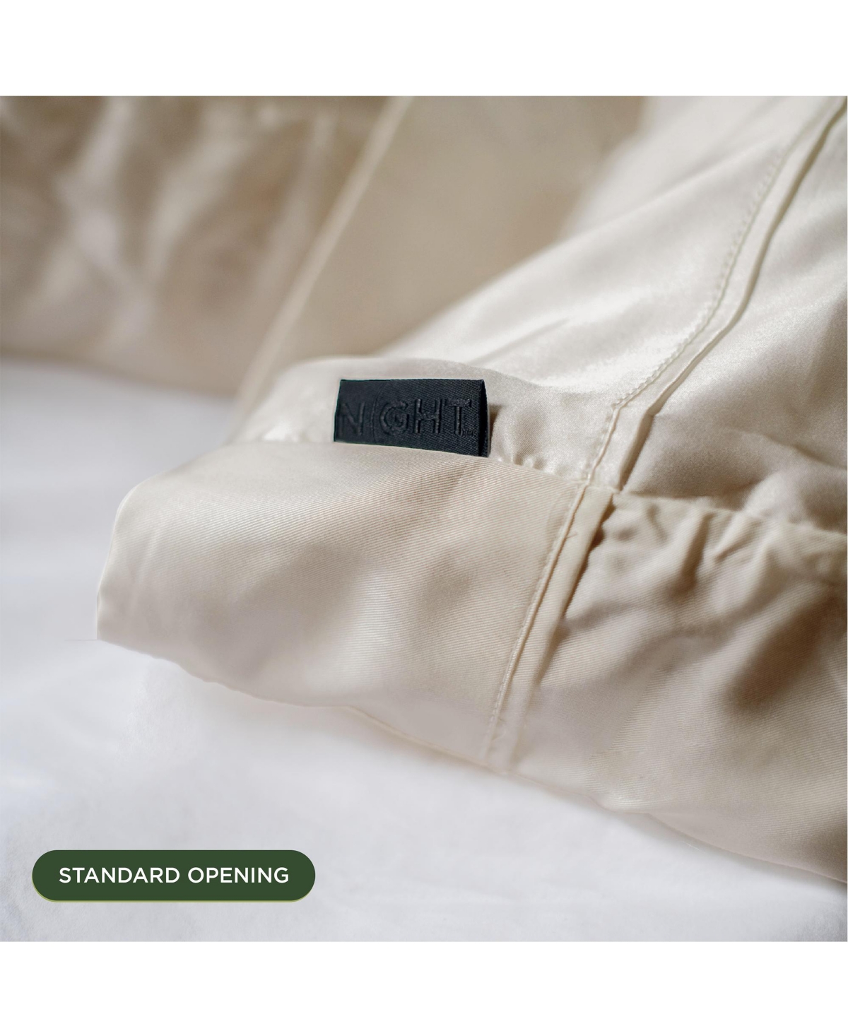 Night 22-Momme 100% Mulberry Silk and Eucalyptus DualSilk Pillowcase