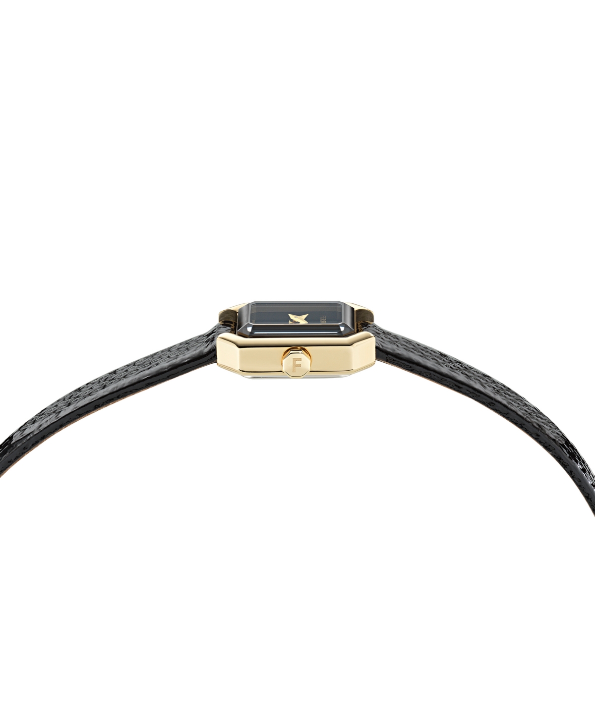 Ferragamo Crystal Petite Watch In Gold