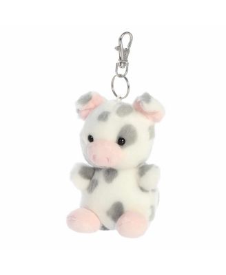 Mini Piggles Spotted Piglet Palm Pals Adorable Clip-On Gray 4"