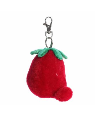 Mini Juicy Strawberry Palm Pals Adorable Clip-On Red 4"
