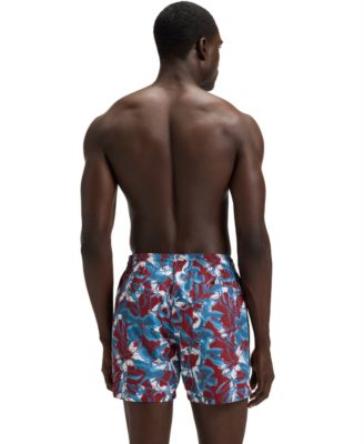 Men's Seasonal Print Fully Lined Swim Shorts
