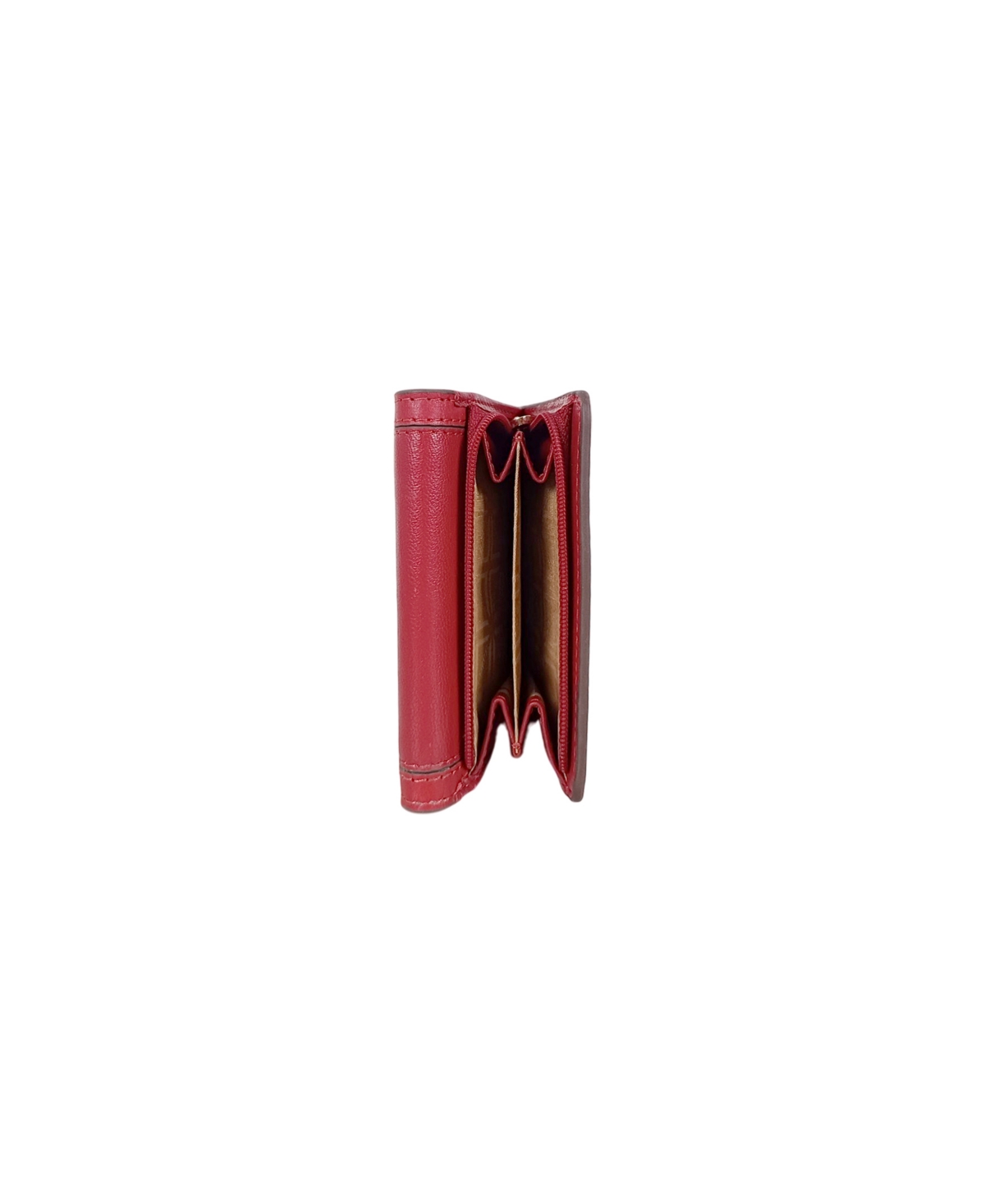 Lodis Deluxe French Bifold Wallet In Red