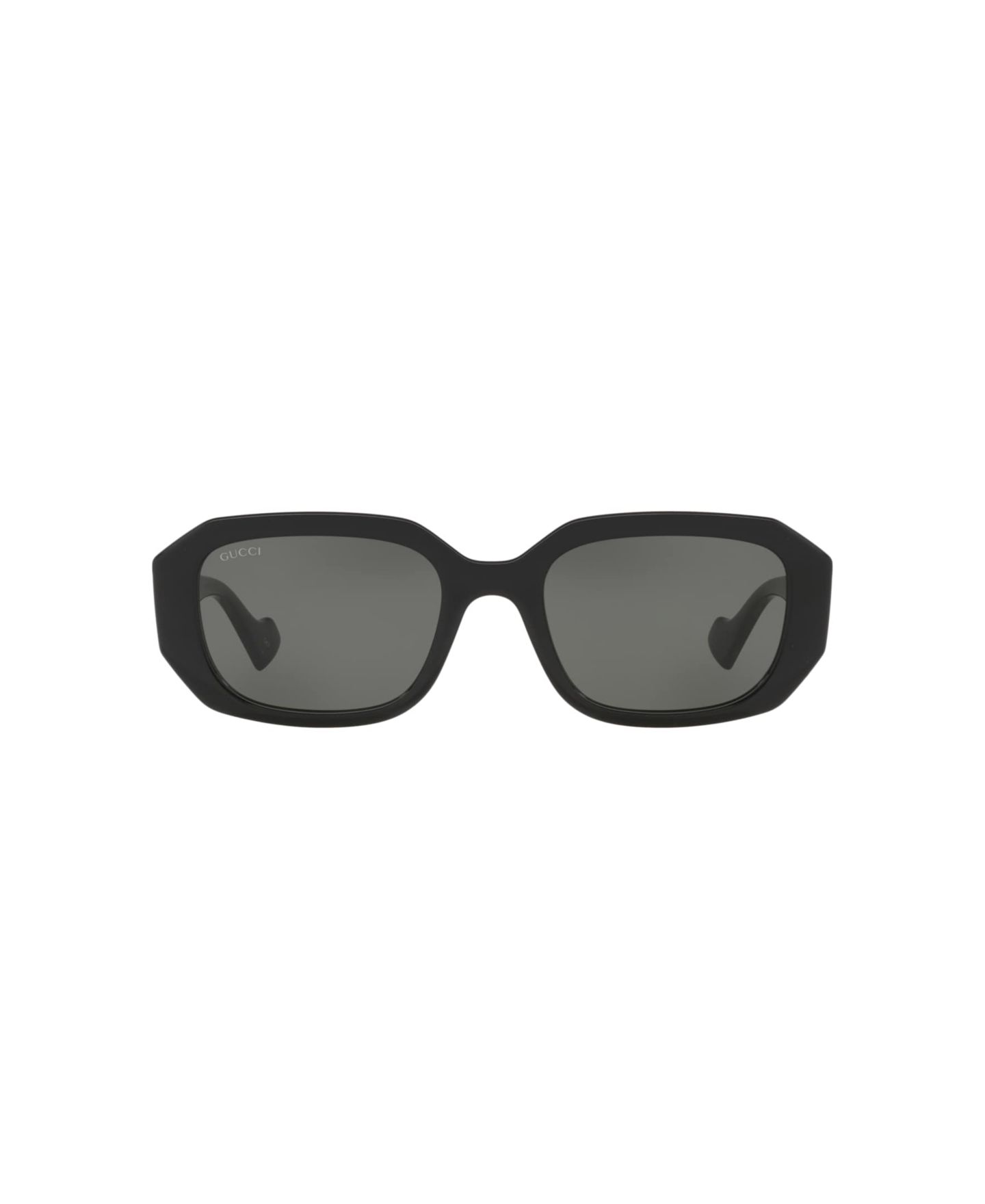 Женские солнцезащитные очки Gucci Rectangle Sunglasses, GG1535S GC002196, цвет: Чёрный — фото 2