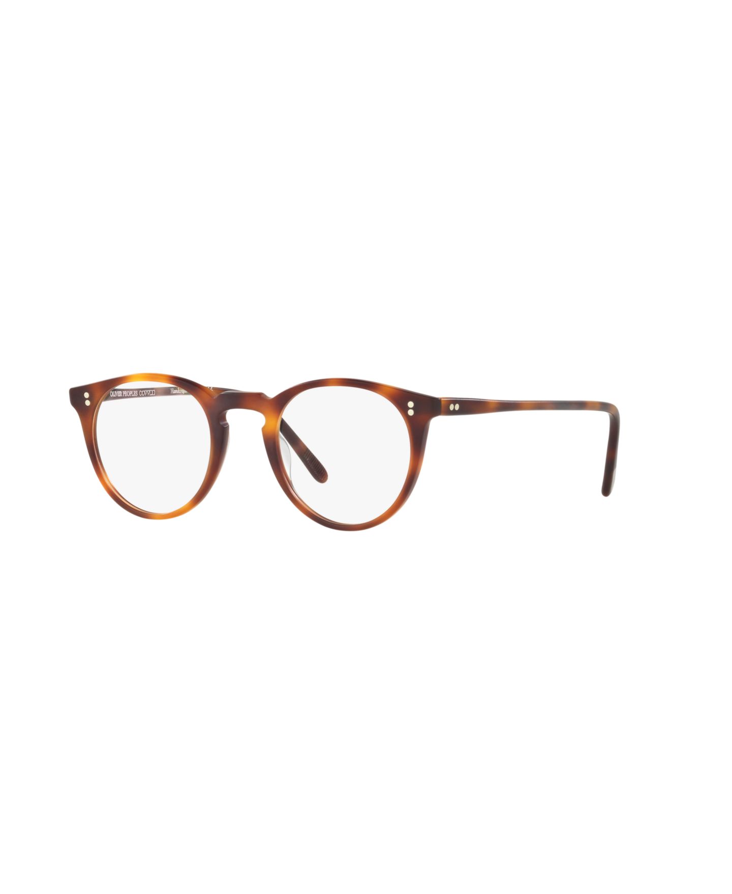 Мужские очки Oliver Peoples Man Panthos Plastic OV5183 O'Malley Eyeglasses, цвет: Semi-Matte Cocobolo — фото 1