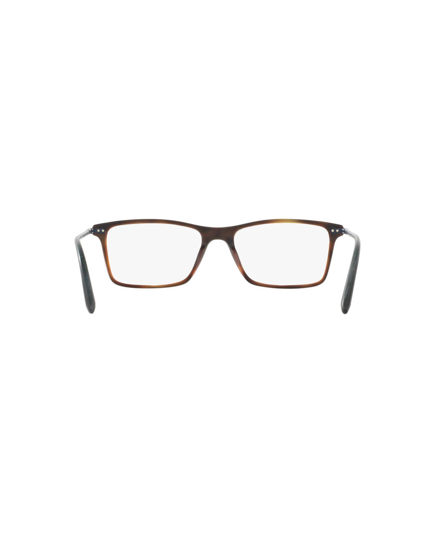 Мужские очки Giorgio Armani Man Rectangle Plastic AR7037 Eyeglasses, цвет: Матовый серый — фото 2