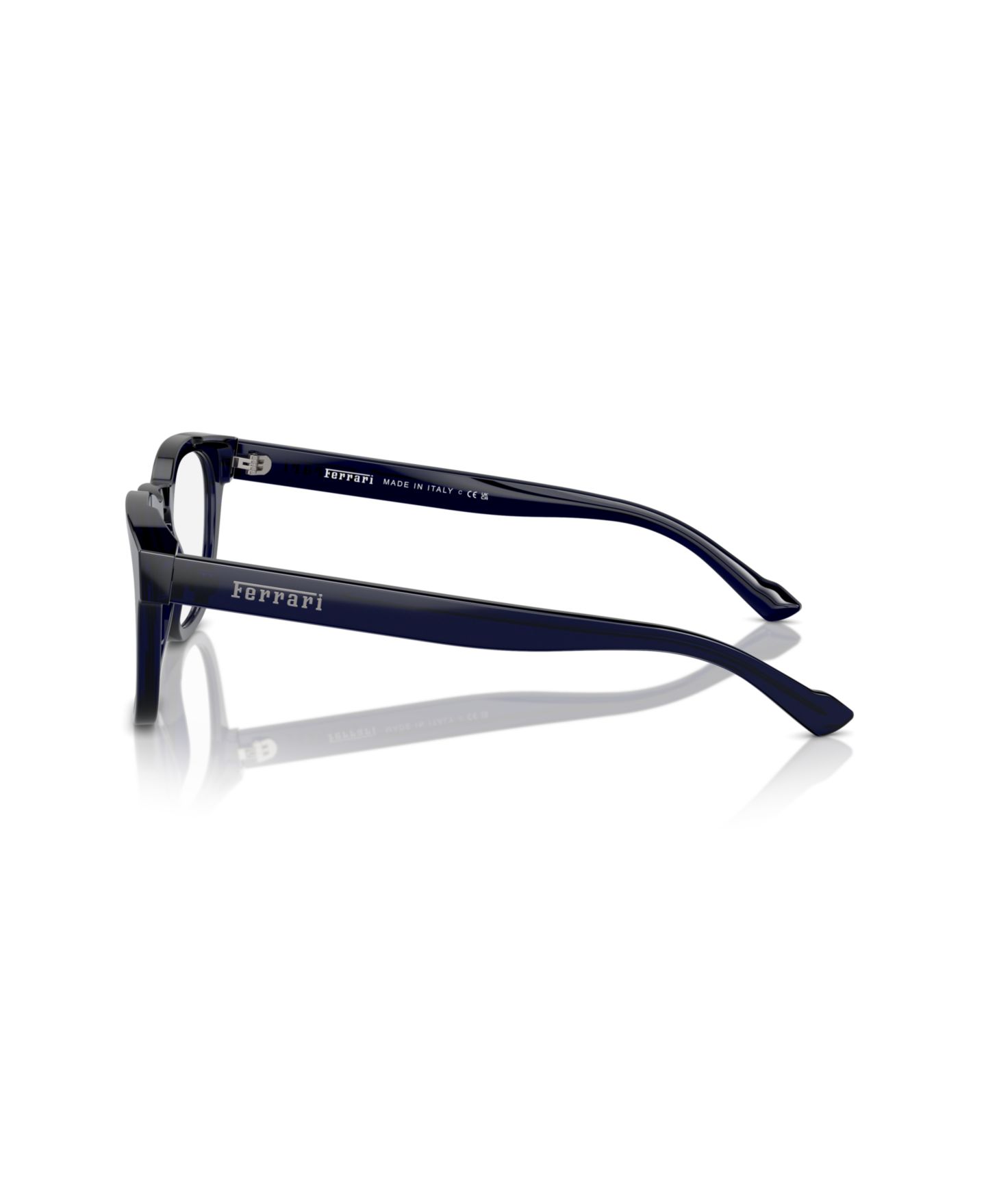 Очки Scuderia Ferrari Ferrari Unisex Round Plastic FH4002 Eyeglasses, цвет: Синий — фото 2