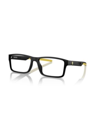 Man Rectangle Plastic FZ8004U Eyeglasses