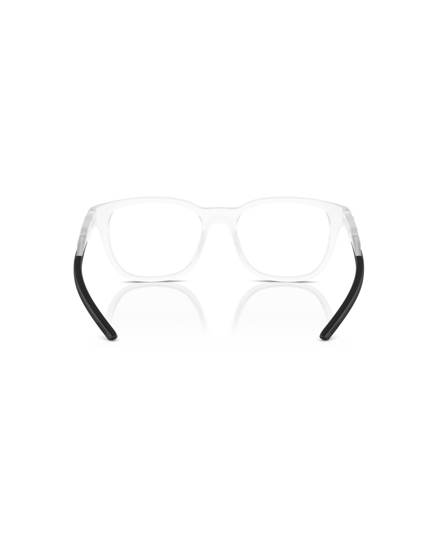 Мужские очки Scuderia Ferrari Man Square Plastic FZ8006 Eyeglasses, цвет: Прозрачный серый — фото 4