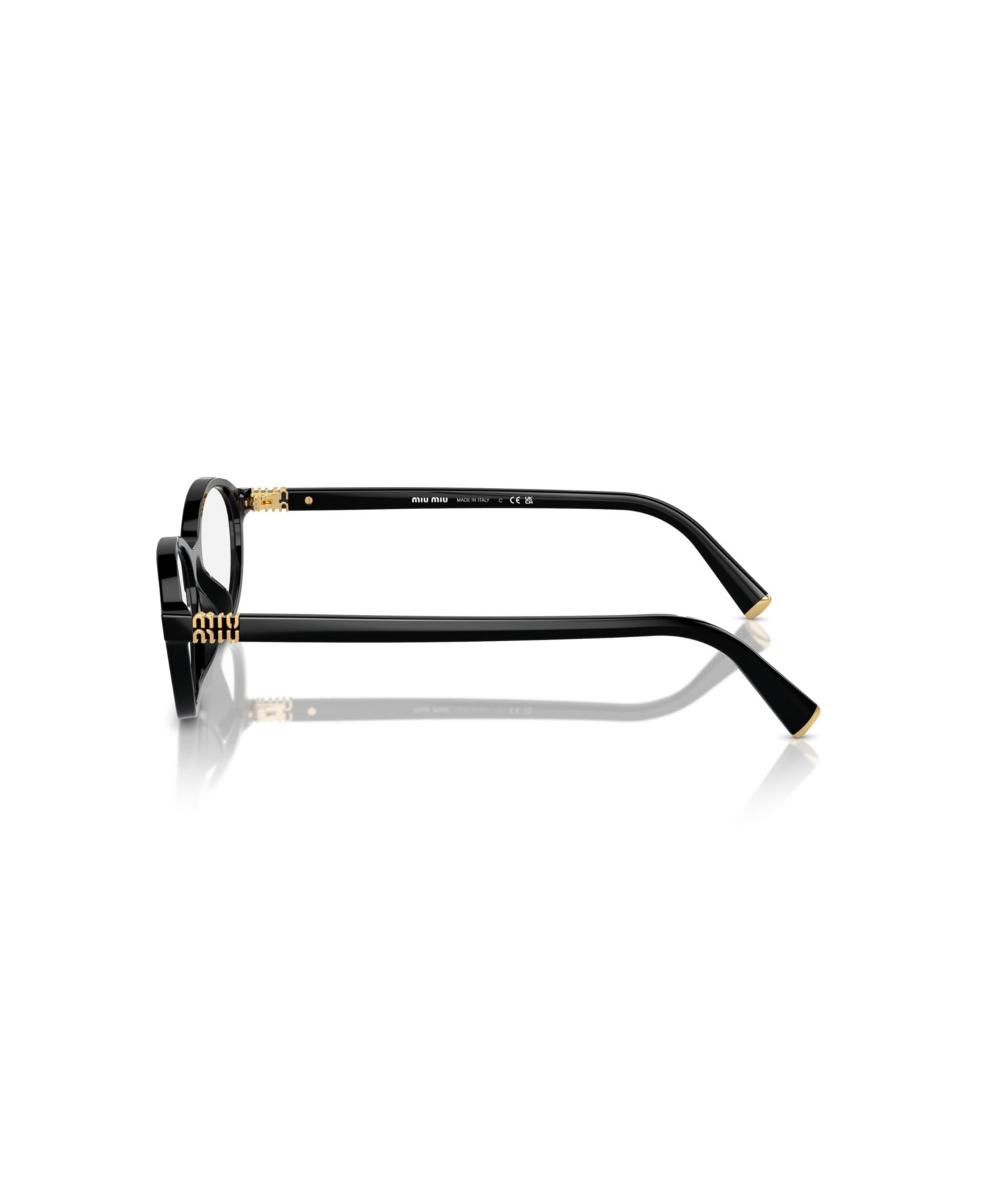Woman Oval Plastic MU 09XV Eyeglasses