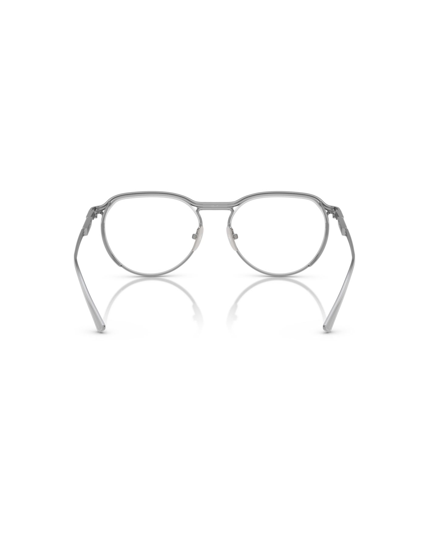 Очки Scuderia Ferrari Ferrari Unisex Oval Titanium FH3004T Eyeglasses, цвет: Серебряный — фото 2