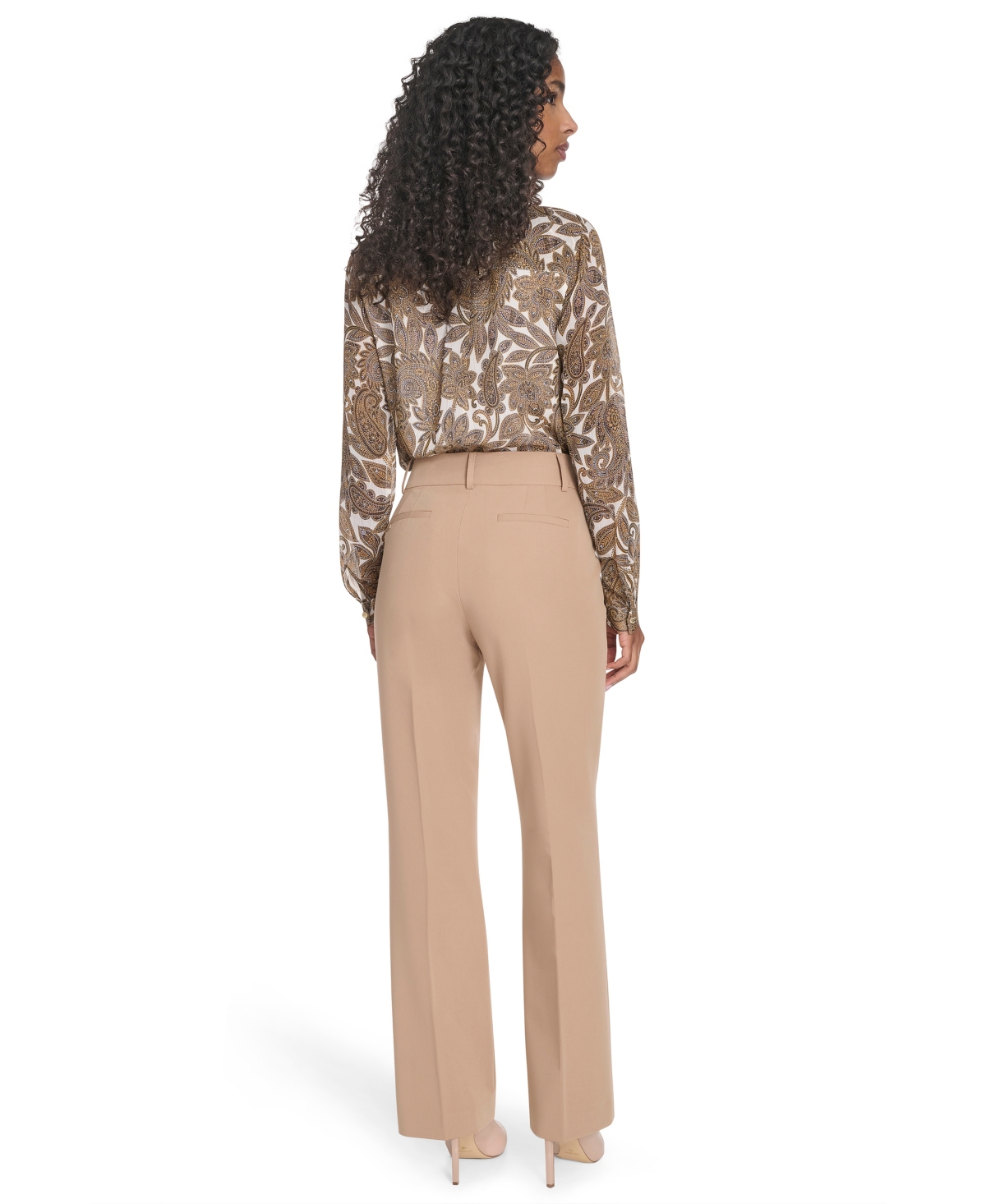 Tommy Hilfiger Women's Sutton Solid Bootcut Trousers In Multi