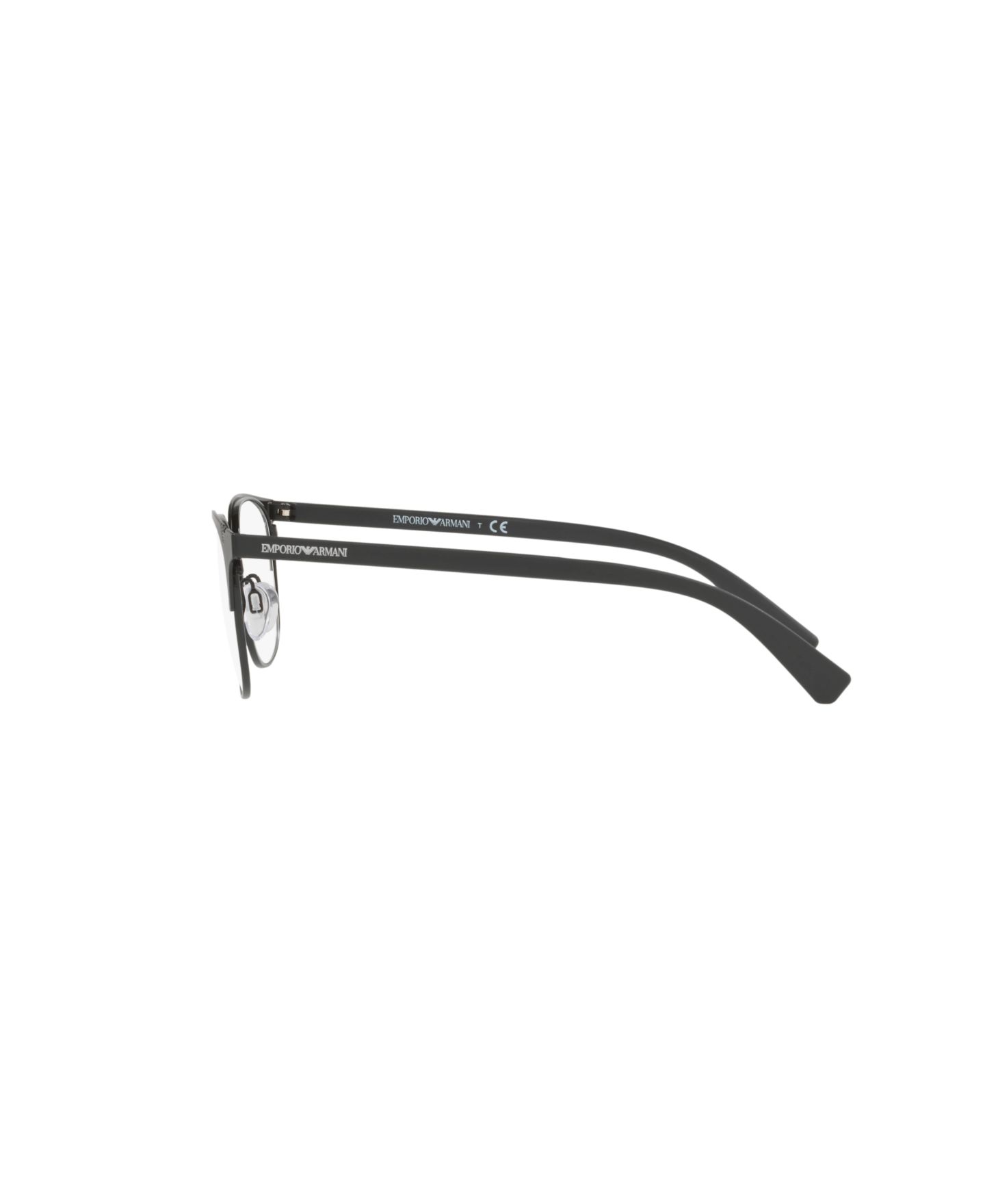 Мужские очки Emporio Armani Man Oval Metal EA1059 Eyeglasses, цвет: Матовый чёрный — фото 3