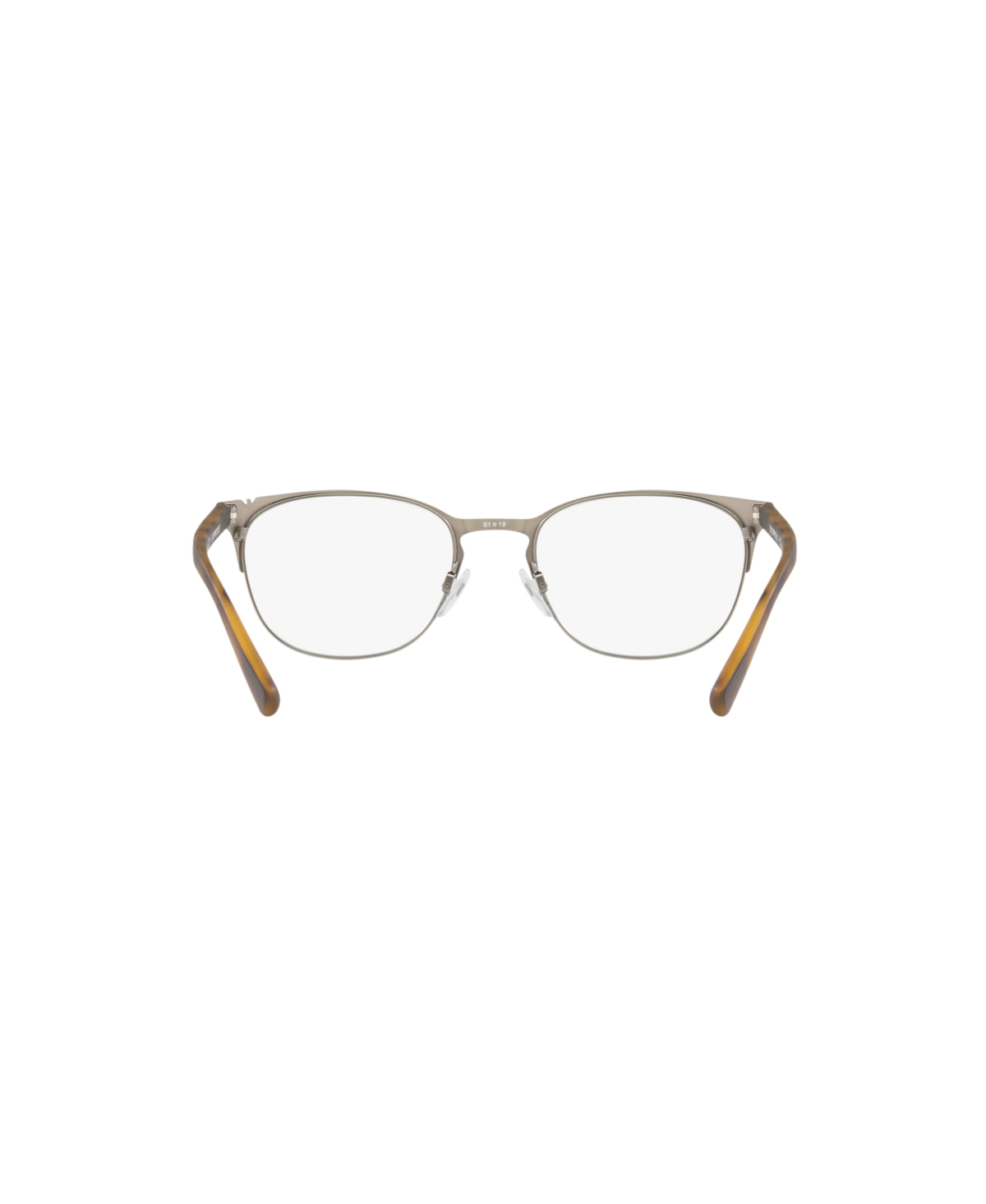 Emporio Armani Men's Oval Eyeglasses, Ea1059 In Brown