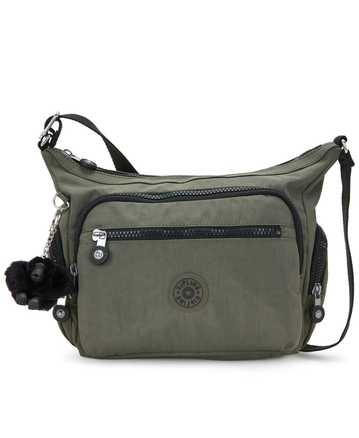 Gabbie Small Shoulder Crossbody Bag - Green Moss
