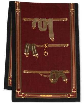 Lauren Ralph Lauren - Equestrian Ribbon Wrap Scarf