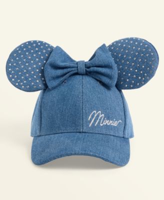 Disney | Macy's - Minnie Mouse Ears Baseball Cap Embellished with Crystals by Swarovski&reg;