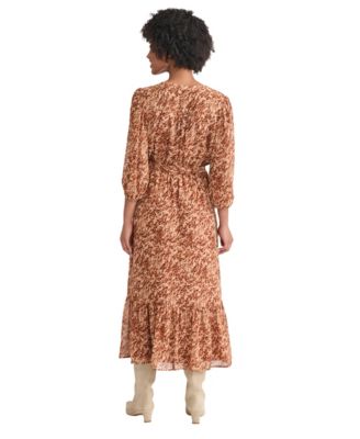 Women's V-Neck Maxi Dress