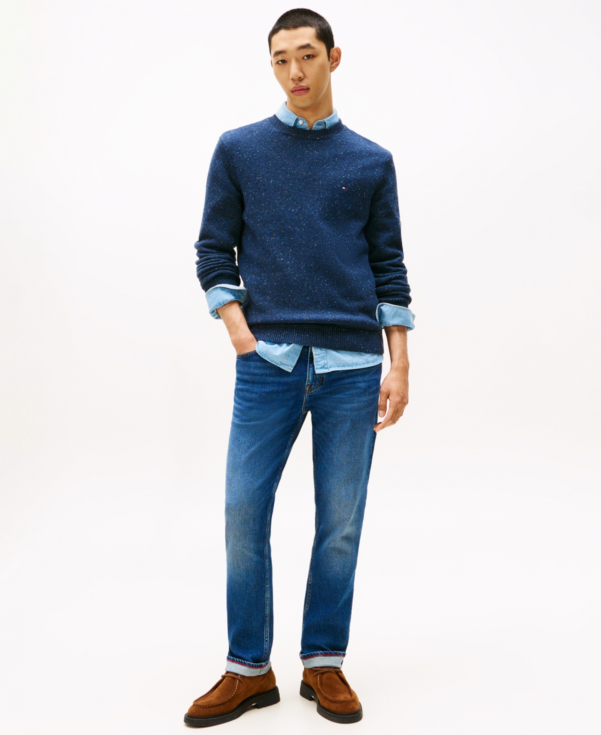 Tommy Hilfiger Donegal Wool In Multi