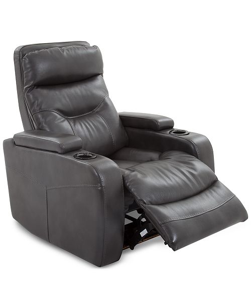 Furniture Closeout Clancy Fabric Power Recliner Reviews