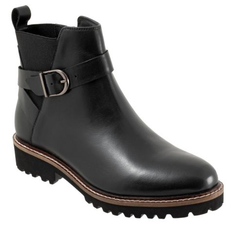 Женские ботинки SoftWalk Ina Boot, цвет: Чёрный