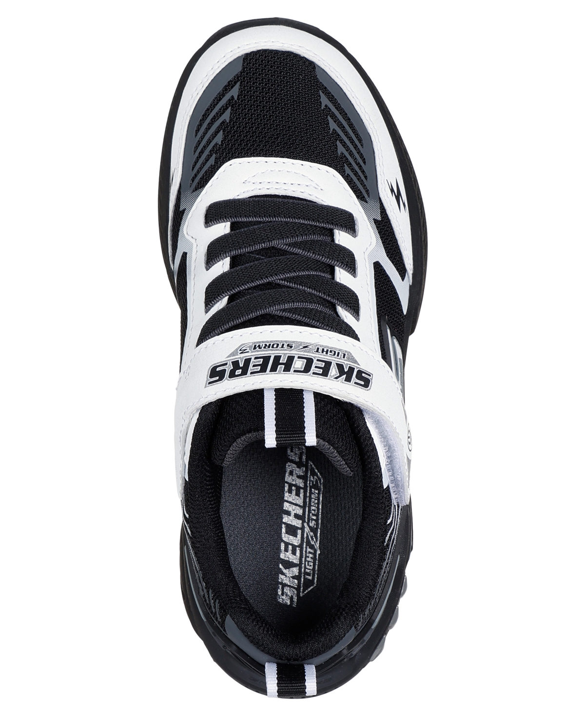 Skechers Little Boys S Lights: Light Storm 3.0 Light-up Stay-put Closure Athletic Sneakers From Finish Line In Multi