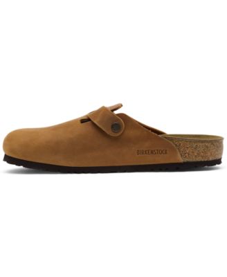 Men's Leather Boston Clogs from Finish Line