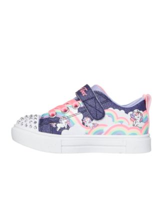 Toddler Girls Twinkle Toes: Twinkle Sparks - Unicorn Stay-Put Light-Up Casual Sneakers from Finish Line