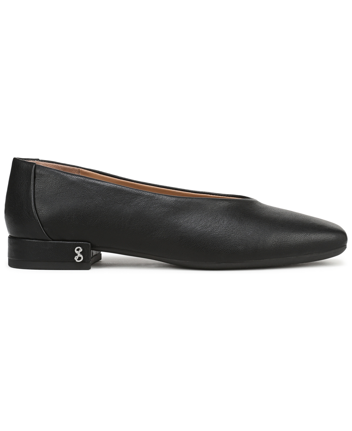 Sam & Libby Women's Gretta Square Toe Ballet Flats In Black