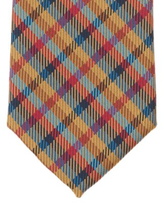 Men's Cavendish Plaid Tie, Macy's Exclusive