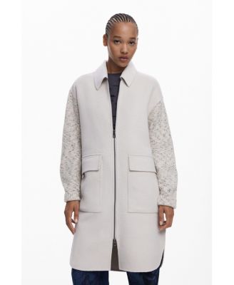 Women's Light combined cloth coat