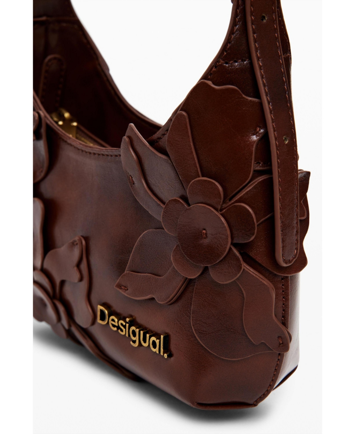 Desigual Women's Shiny mini floral bag