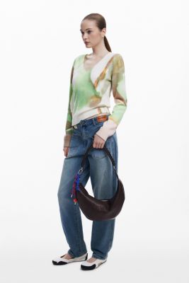 Women's Medium 3D logo crossbody bag