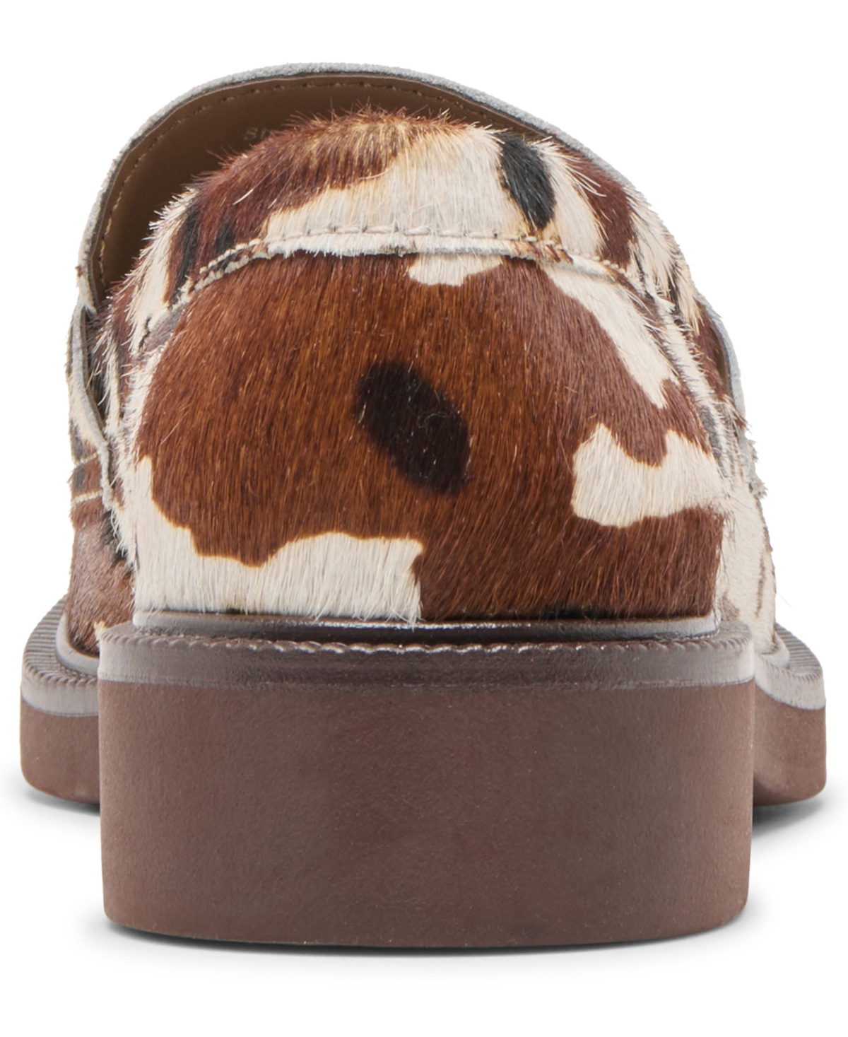 Dolce Vita Tiggy Loafers Cocoa Taurus Calf Hair In Multi