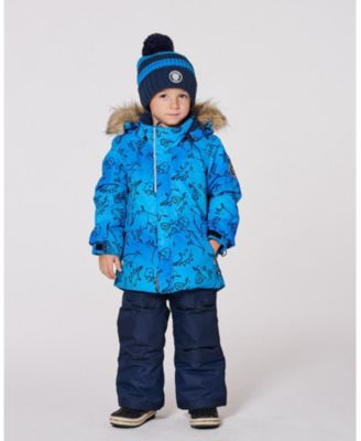 Big Boys Two-Piece Discover Snowsuit Navy Blue - Toddler|Child