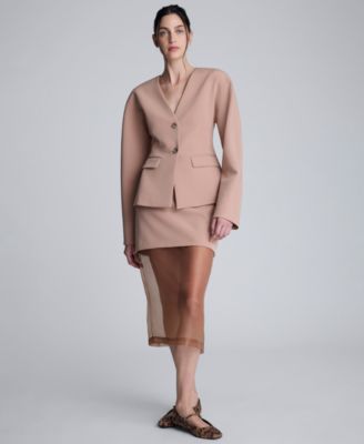 Women’s Rounded Shoulder Blazer