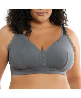 Women's Dalis Wire-Free Bralette, Pearl White, 30J