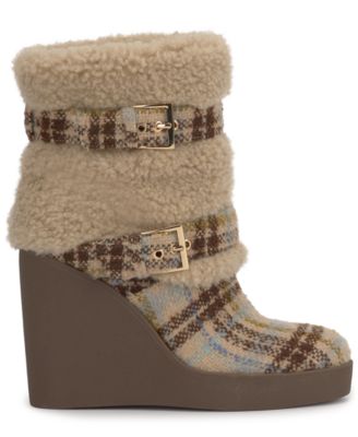 Women's Meztyn Cozy Wedge Booties