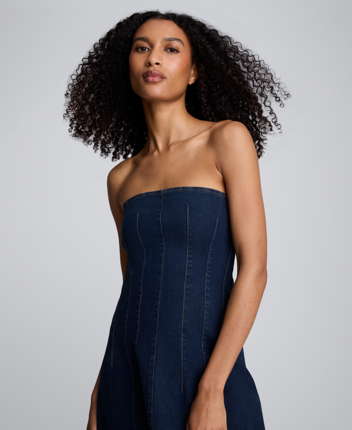 Kenneth Cole Women's Strapless Maxi Dress