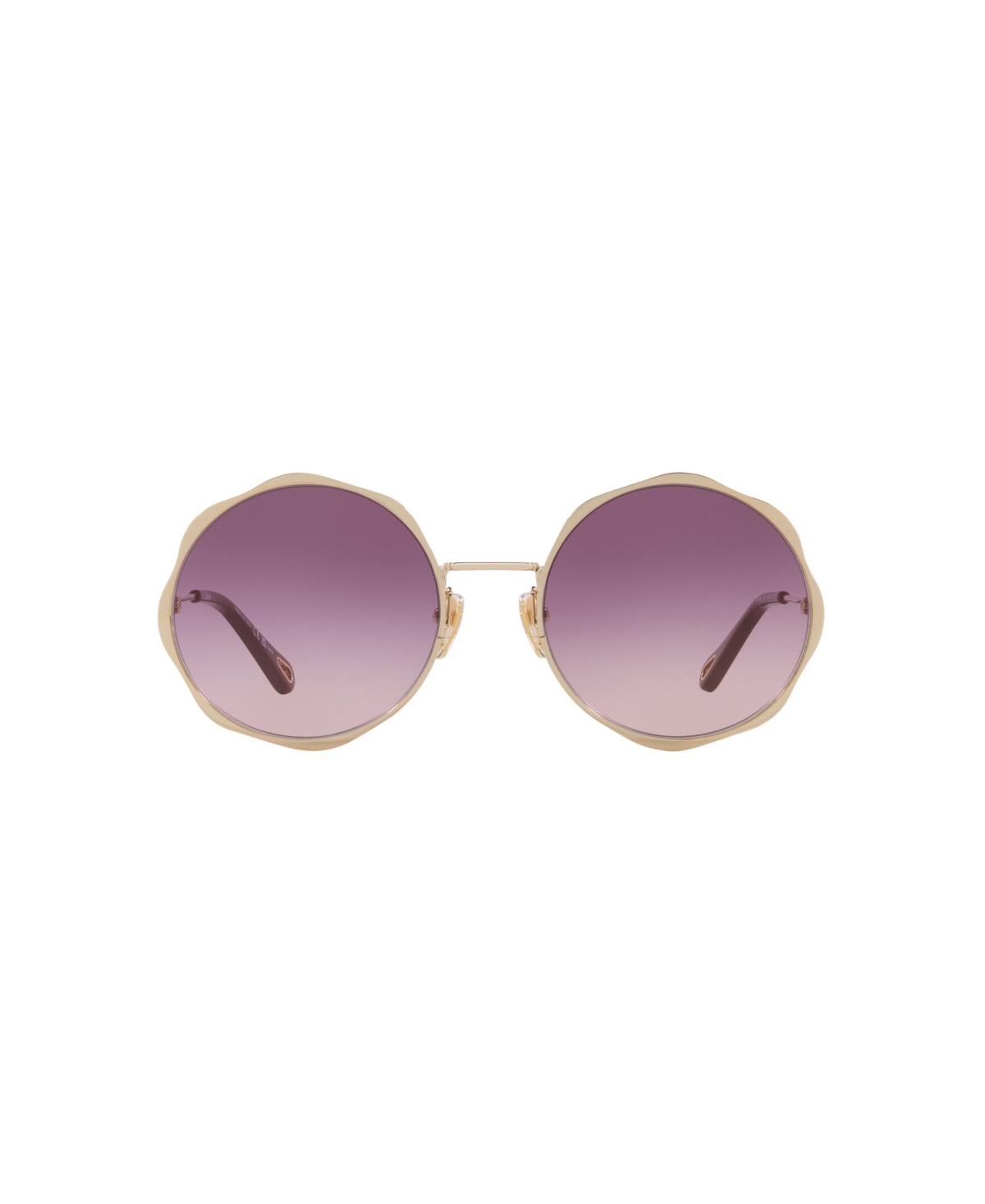 Chloé Women's Round Sunglasses, Ch0184s 6n000476 In Gold