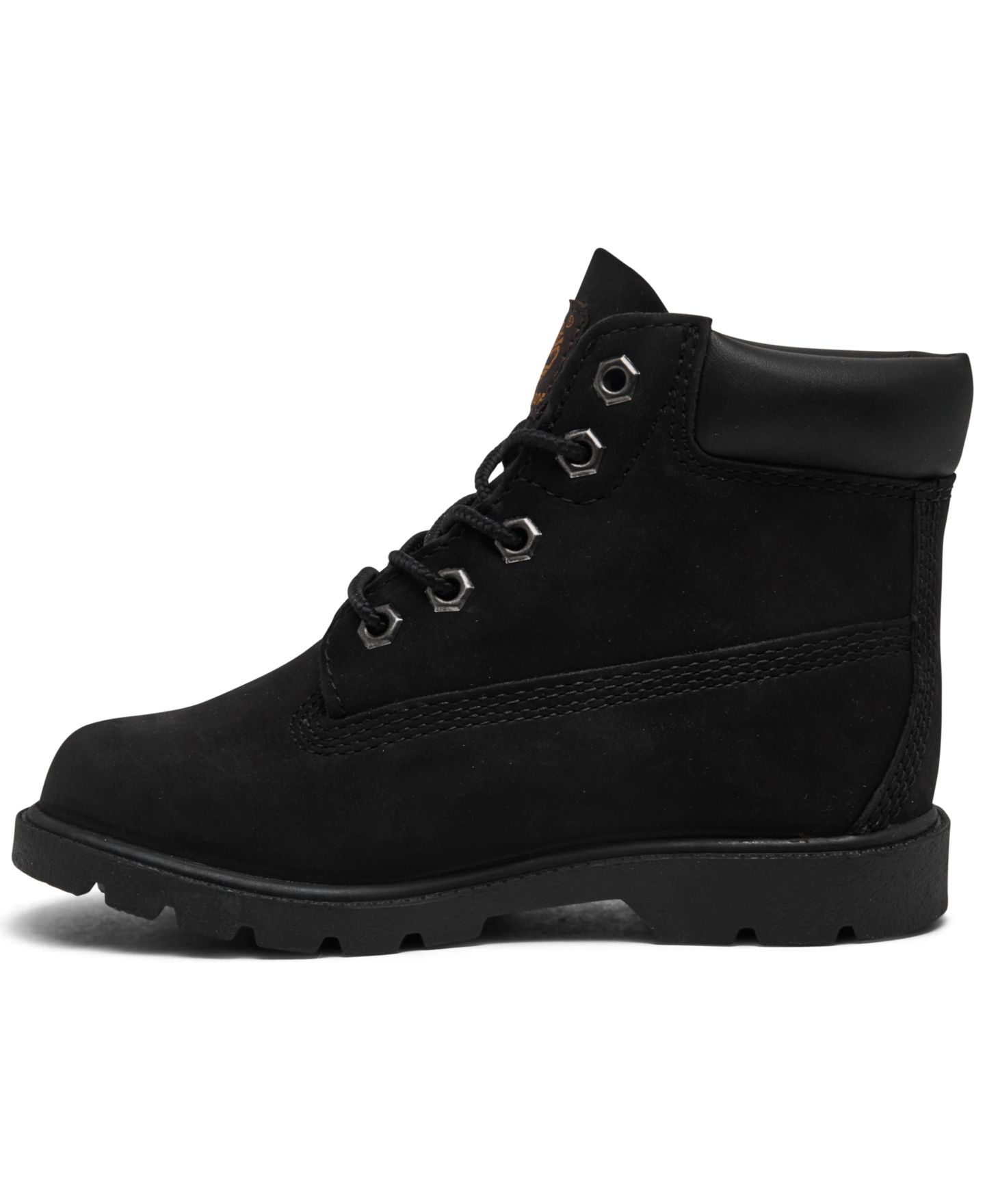 Детские ботинки Timberland 6 Inch Classic Waterproof, цвет: Чёрный — фото 3