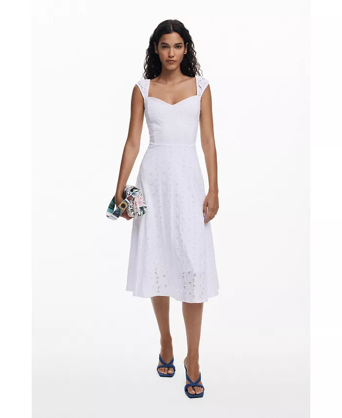 Women's Embroidered midi dress