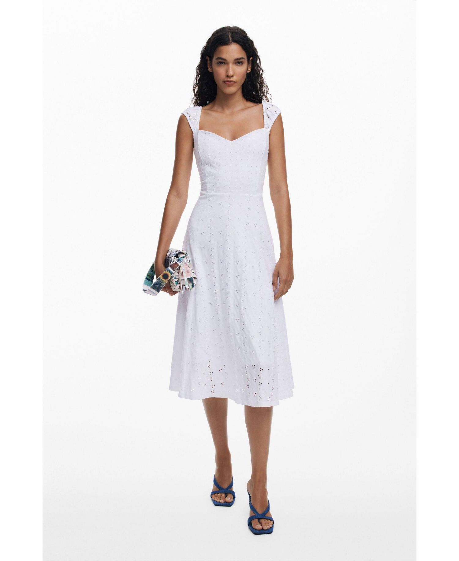 Women's Embroidered midi dress