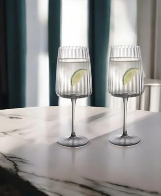 Modern Ap Wine Glasses, Set of 4