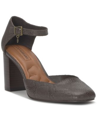 Women's Kanira Square-Toe Stacked Heel Pumps