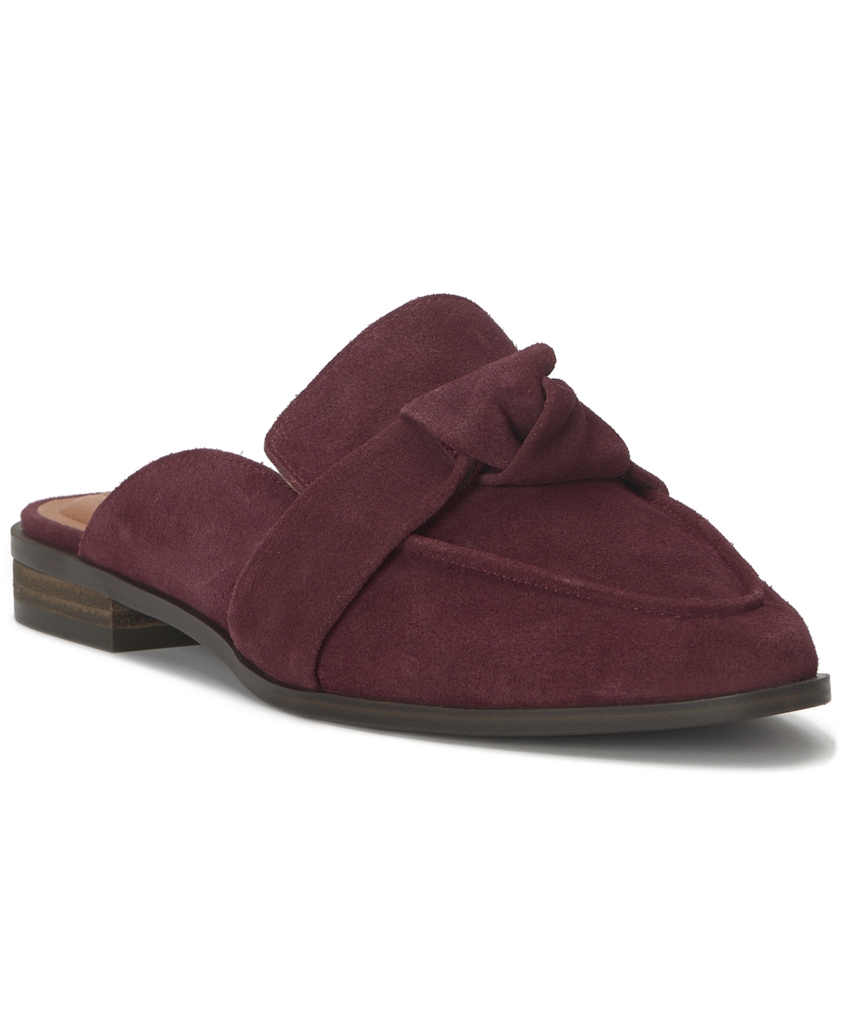 Lucky Brand Women's Adenia Pointy-toe Mule Flats In Burgundy