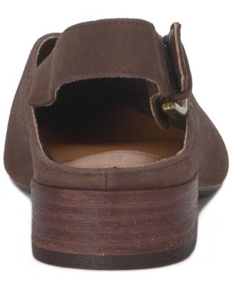 Women's Brigeet Slingback Low Block Heels Mules