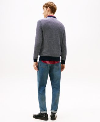 Men's Pima Cotton Cashmere Crew Sweater